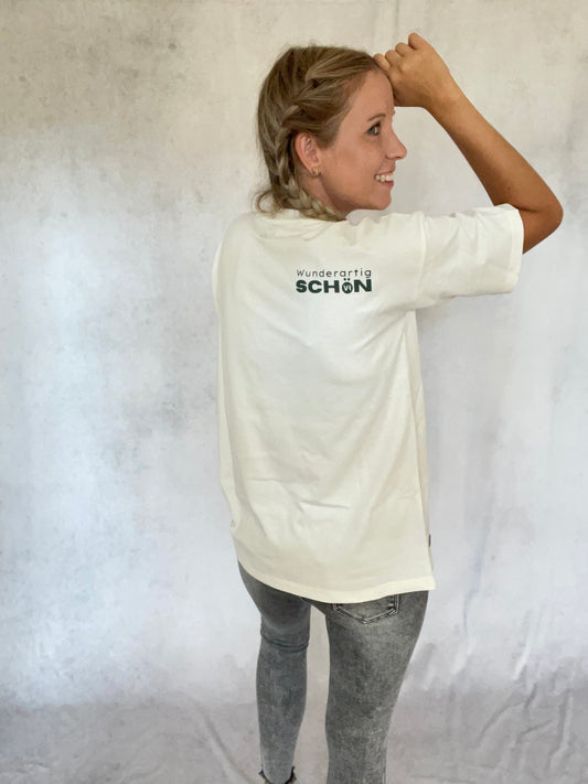 Wunderartig Schön | T-Shirt Cremeweiß