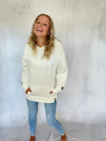 Wunderartig Schön | Hoodie Cremeweiß